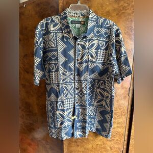 Quicksilver tapa cloth inspired tshirt